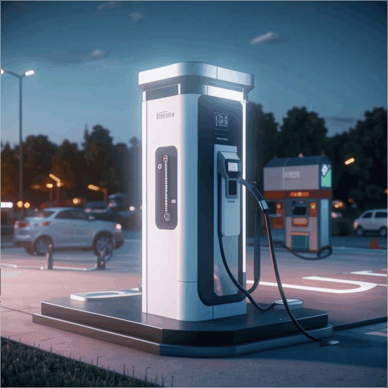 Зарядные станции для электромобилей: принцип работы